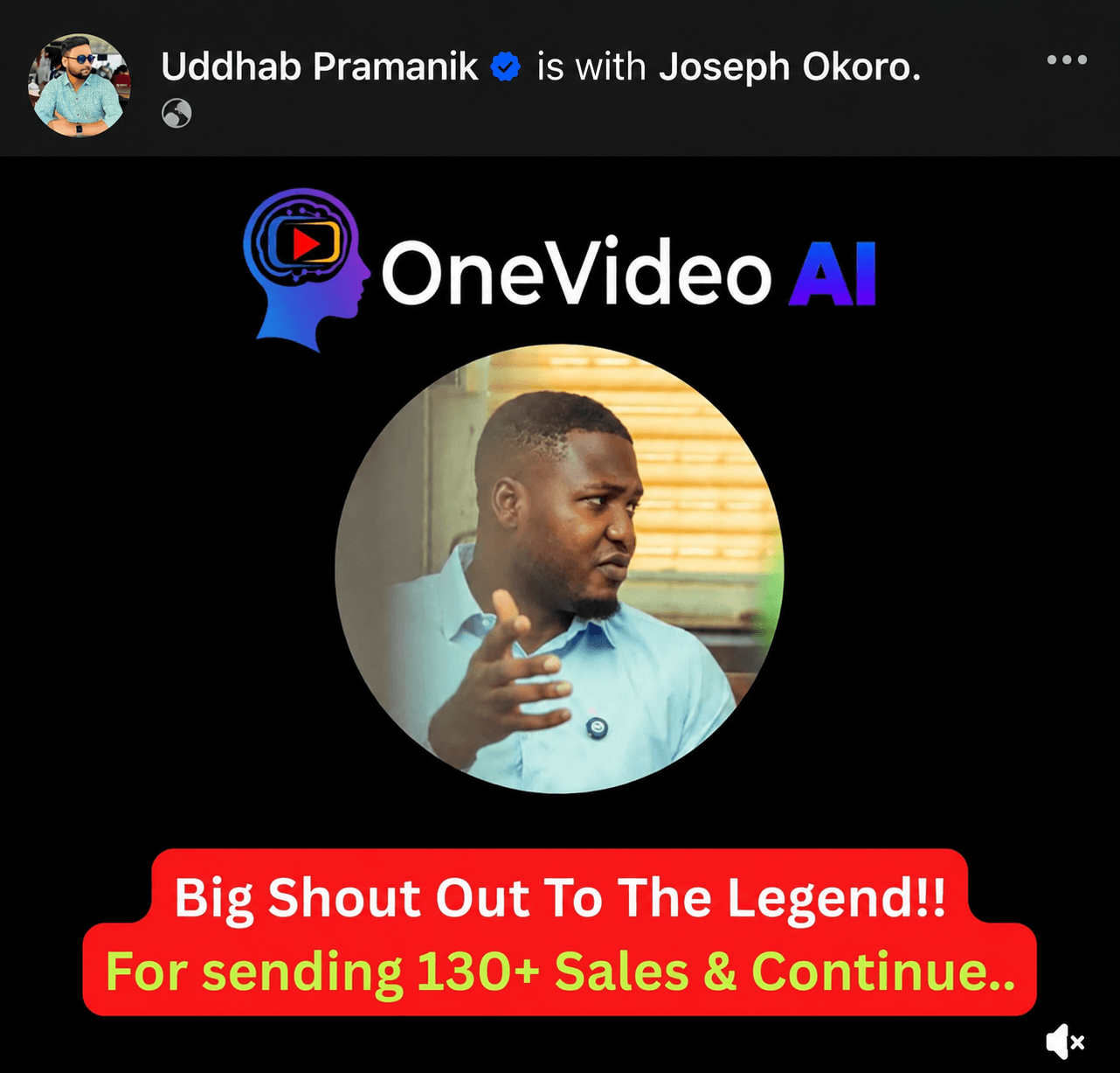 Shoutout from Uddhab Pramanik