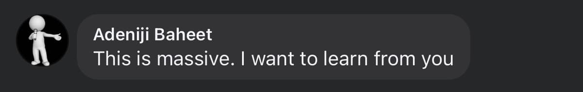 Client shoutout